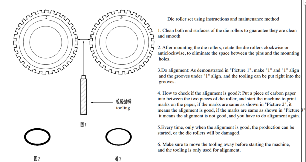 Softgel Die Roller Maintenance: How to Prevent Corrosion, Dents and Wear 4 Die roller alignment detection tooling and instructions for using a softgel die roller set