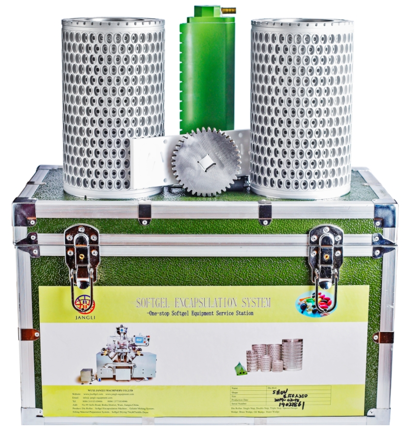 Softgel Die Roller Maintenance: How to Prevent Corrosion, Dents and Wear 16 JANGLI softgel encapsulation system