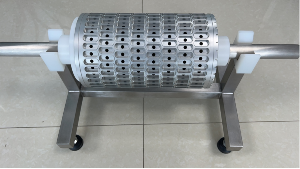 Softgel Die Roller Maintenance: How to Prevent Corrosion, Dents and Wear 14 Simple inspection tool for checking softgel die roller size and mounting holes before installation